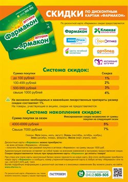 Предложения Аптеки и оптика в Фармакон в каталоге Ижевск