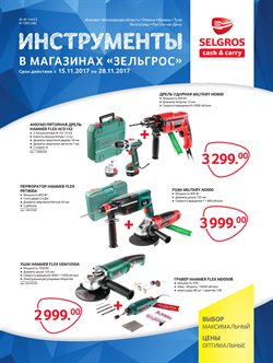 Преложения из Selgros в рекламном проспекте Красногорск