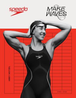 Предложения из Спорттовары в рекламном проспекте Speedo ( Более месяца)