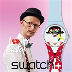 Преложения из Swatch в рекламном проспекте Санкт-Петербург